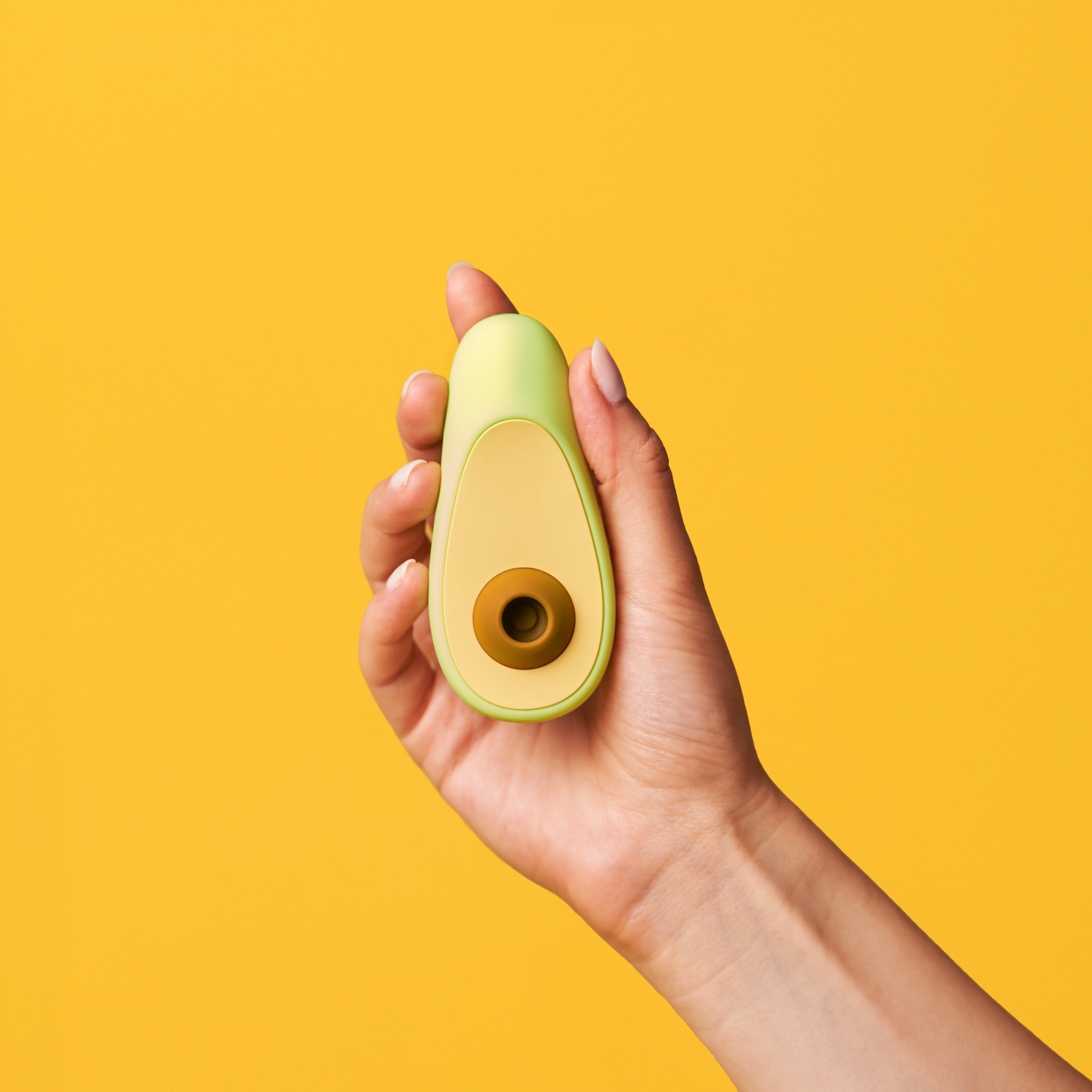 Avocado sex toy — texture detail